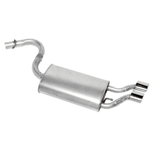 SoundFX Direct Fit Exhaust Muffler 2.25" Inlet (ID) 3.75" Outlet (OD) | WEX18927