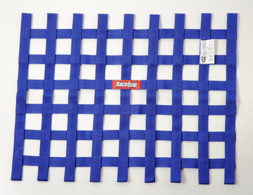 SFI 24.1 Ribbon-Style Race Car Window Net (Blue, 18x24) | 0RQ725025