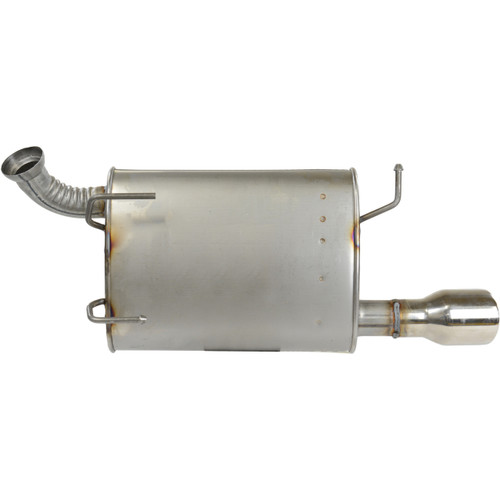 Quiet-Flow SS Direct Fit Exhaust Muffler 2.625" Inlet (ID) 2.5" Outlet (OD) | WEX21212