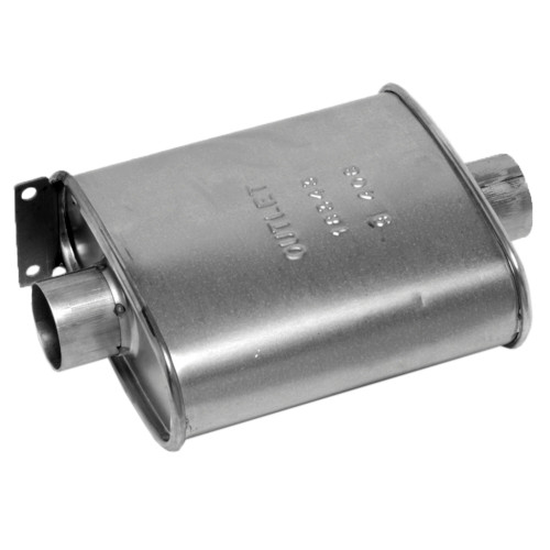 SoundFX Direct Fit Exhaust Muffler 2" Inlet (ID) 2" Outlet (ID) | WEX18343