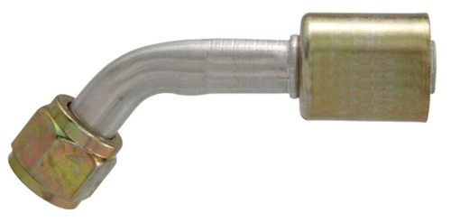 45° Female O-Ring, Aluminum, Standard Diameter Beadlock, A/C Fitting | 4SE15512