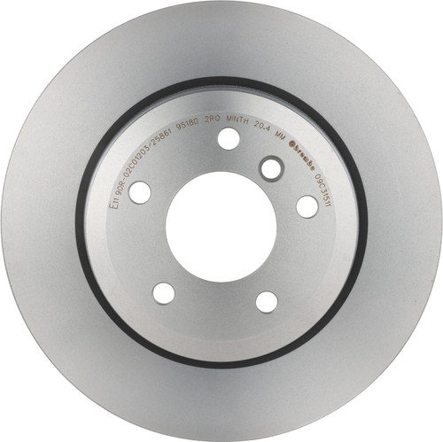 Premium Coated Vented Rear Disc Brake Rotor | BBB09.C315.11