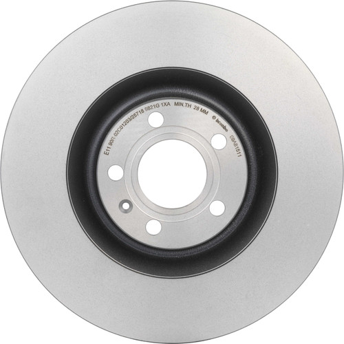 Premium Coated Vented Front Brake Rotor | BBB09.A815.11