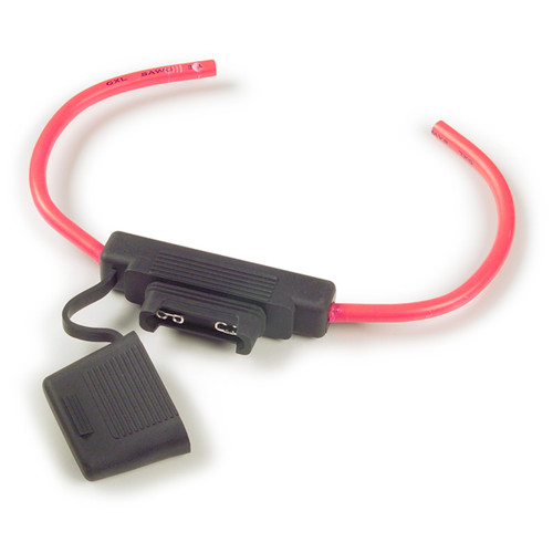 Large Blade Fuse Holders, 8 Gauge, Orange | GRO82-2211