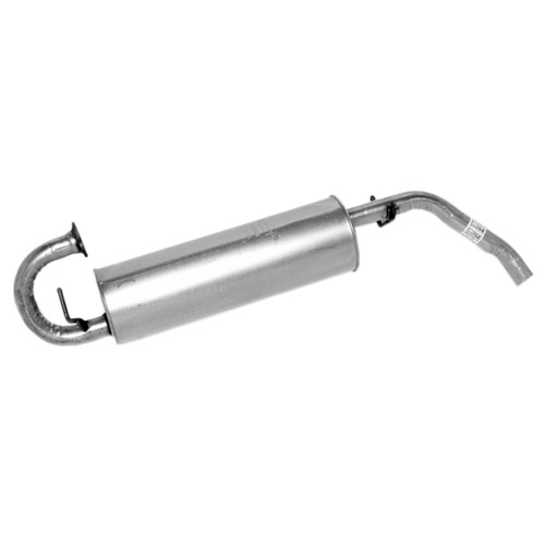Quiet-Flow SS Direct Fit Exhaust Muffler Assembly 2.12" Inlet (OD) 1.875" Outlet (OD) | WEX54254