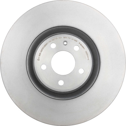 Premium Coated Vented Front Right Disc Brake Rotor | BBB09.D939.11