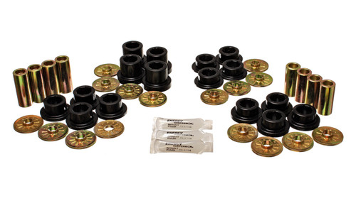 Control Arm Bushing Set, Black, Rear, Must Reuse All Metal Parts | 3065.3126G