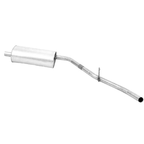 Quiet-Flow SS Direct Fit Exhaust Muffler Assembly 2" Inlet (ID) 2" Outlet (OD) | WEX55276