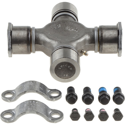 Universal Joint Greaseable; Spicer 1760 Series Half Round | SPI5-677X