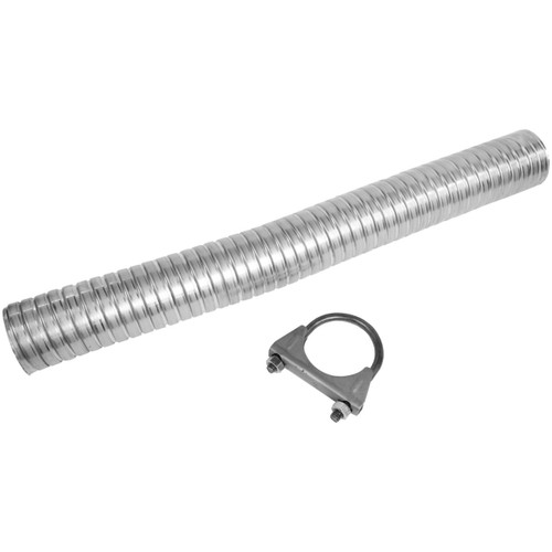 Universal Exhaust Flex Pipe 1.875" Inlet (ID) 1.875" Outlet (ID) | WEX36321
