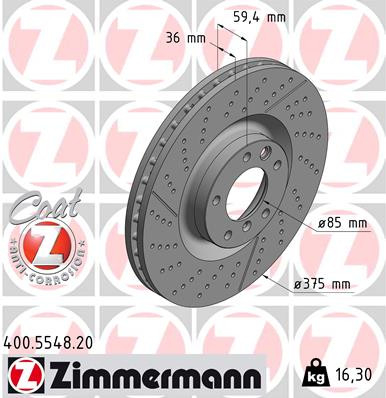Coat Z Brake Rotor | ZIM400.5548.20