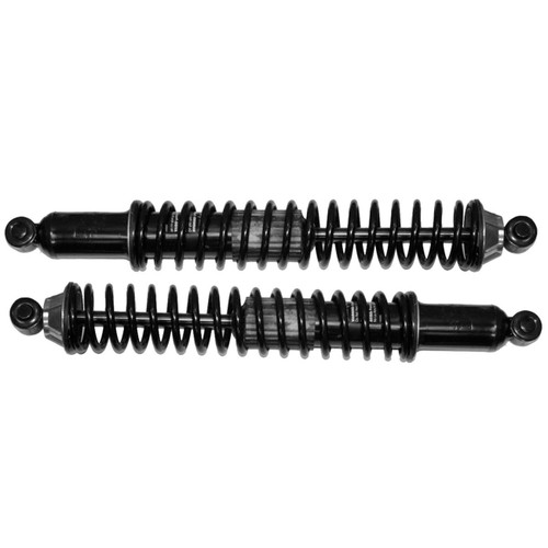 Load Adjusting Rear Suspension Shock Absorber and Coil Spring Assembly Pack of 2 | MON58645