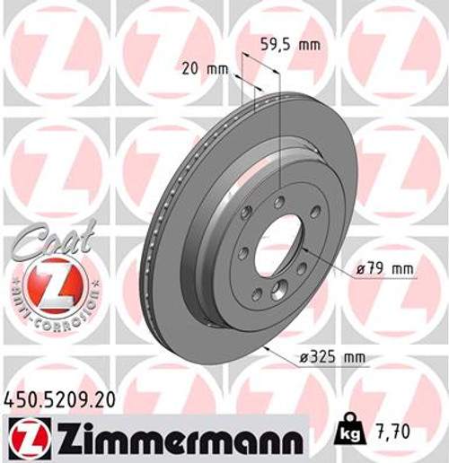 Coat Z Brake Rotor | ZIM450.5209.20