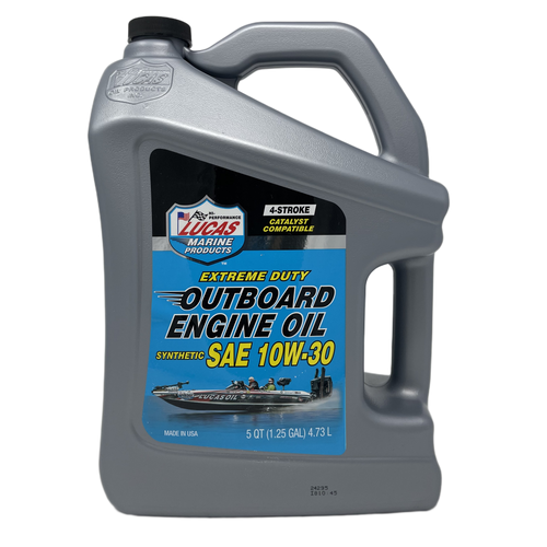 Extreme Duty Outboard 10W30 Synthetic Engine Oil - 4.73L | LUC10812