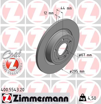 Coat Z Brake Rotor | ZIM400.5543.20