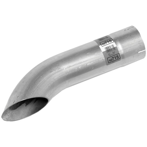 Heavy Duty Exhaust Tail Pipe 4" Inlet (ID) 4" Outlet (OD) | WEX42715