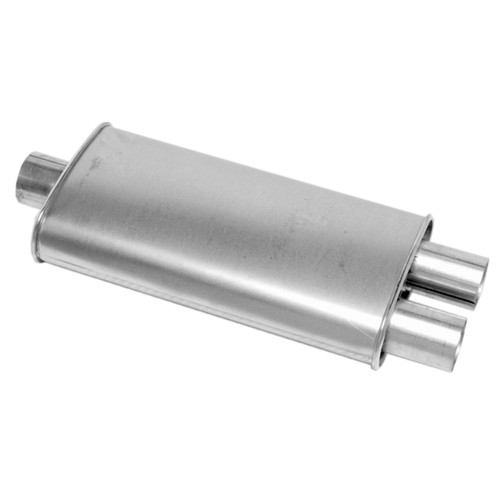 SoundFX Direct Fit Exhaust Muffler 2.25" Inlet (ID) 2.5" Outlet (OD) | WEX18925