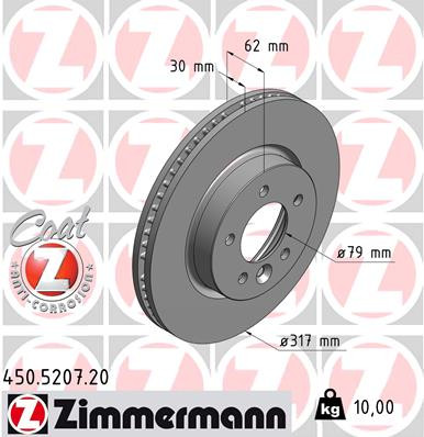 Coat Z Brake Rotor | ZIM450.5207.20
