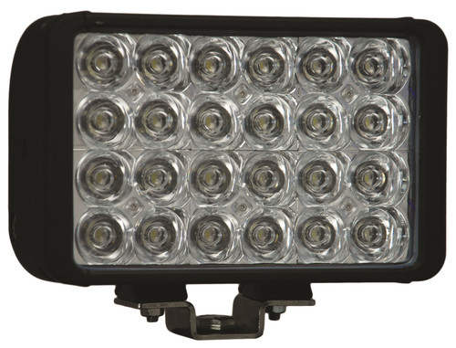 8" Xmitter Double Bar Black 24 3W LED Euro | VMS4006416