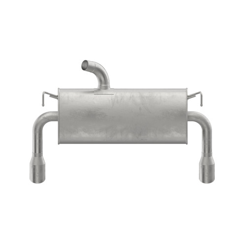 Quiet-Flow SS Direct Fit Exhaust Muffler Assembly 2.125" Inlet (OD) 3" Outlet (OD) | WEX50087