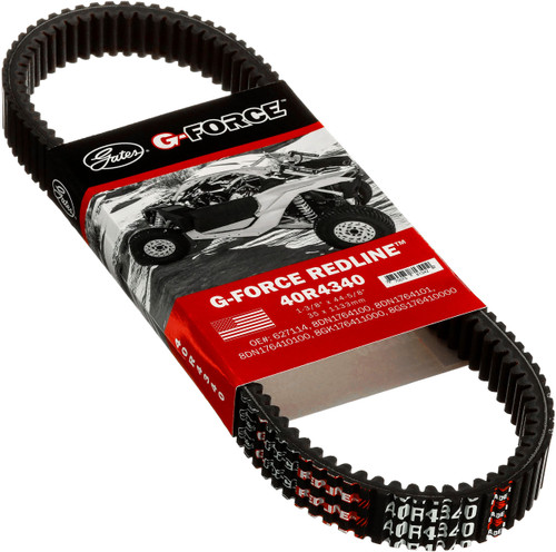 G-Force Redline Continuously Variable Transmission (CVT) Belt | GAT40R4340