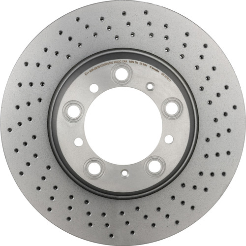Premium Coated Vented Rear Disc Brake Rotor | BBB09.C878.11