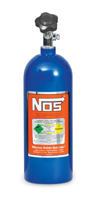 5 lb Nitrous Bottle w/ NOS Blue Finish & Super Hi Flo Valve | NOS14730NOS