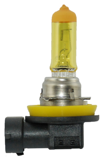 H11 YL Design Series Halogen Light Bulb - Qty 2 | HELH11 YL