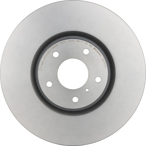 Premium Coated Vented Front Brake Rotor | BBB09.D707.11