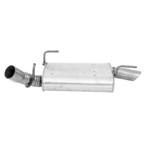 Quiet-Flow SS Direct Fit Exhaust Muffler Assembly 2.5" Inlet (ID) 2.5" Outlet (OD) | WEX53630
