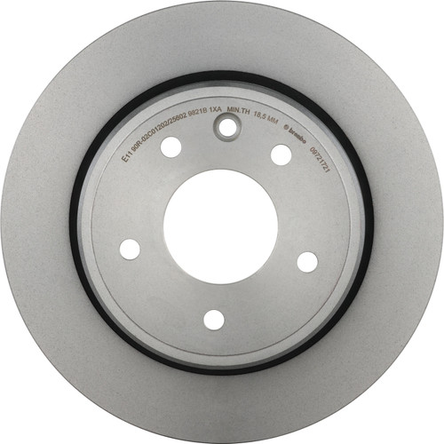 Premium Coated Vented Rear Disc Brake Rotor | BBB09.7217.21