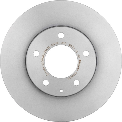 Premium Coated Vented Front Brake Rotor | BBB09.6863.11
