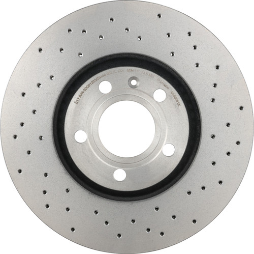 Premium UV Coated Xtra Cross Drilled Front Brake Rotor | BBB09.8690.1X