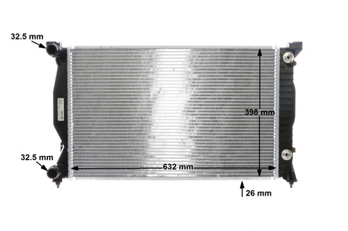 Radiator Audi A4 03-06 1.8L | MAHCR 484 000S