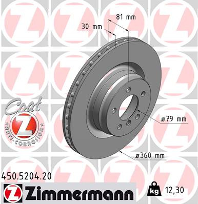 Coat Z Brake Rotor | ZIM450.5204.20