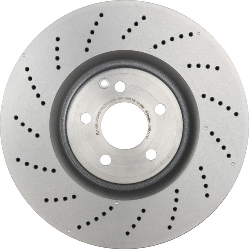 Premium UV Coated Front Brake Rotor | BBB09.B747.51