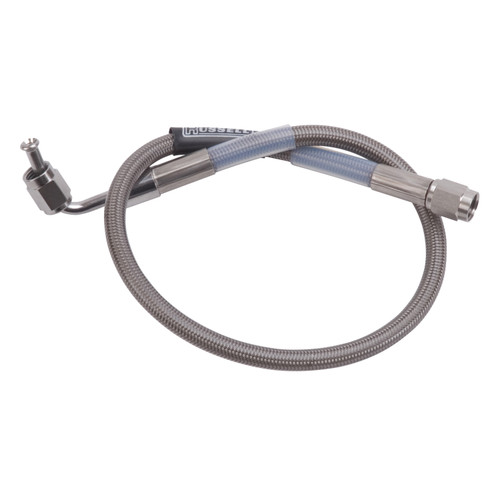 90 Degree 3AN To Straight 3AN Universal Endura Brake Hose - 9" Length | RUS655012