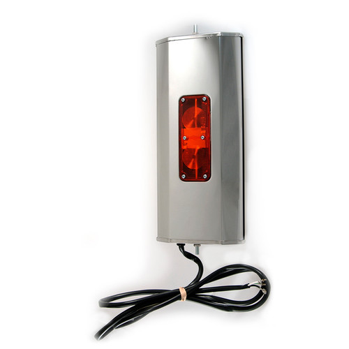 Mirror,7"X16",Ss,Wc W/Clrance Light,Htd | GRO16223