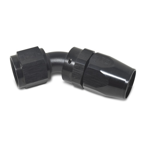 12AN ProClassic 45 Degree Hose End With Black Finish (Qty 1) | RUS610125