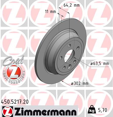 Coat Z Brake Rotor | ZIM450.5217.20