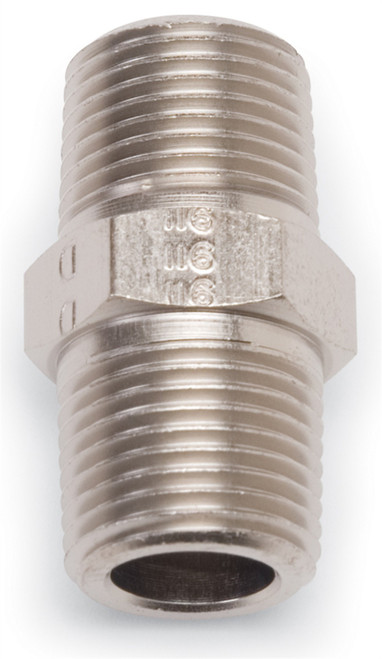 1/8" Male Pipe Nipple Adapter Fitting With Endura Finish | RUS661501