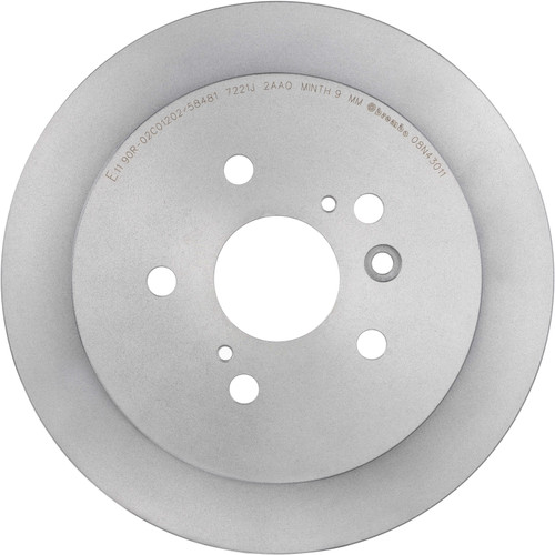 Premium UV Coated Solid Rear Disc Brake Rotor | BBB08.N430.11