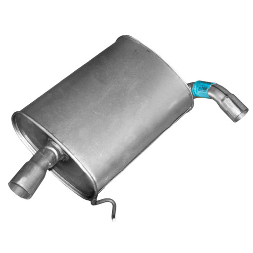 Quiet-Flow SS Direct Fit Exhaust Muffler Assembly 1.75" Inlet (ID) 2.25" Outlet (OD) | WEX53766