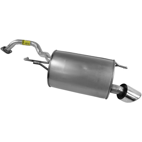 Quiet-Flow SS Direct Fit Exhaust Muffler Assembly 1.75" Inlet (OD) 5.875" Outlet (OD) | WEX54873