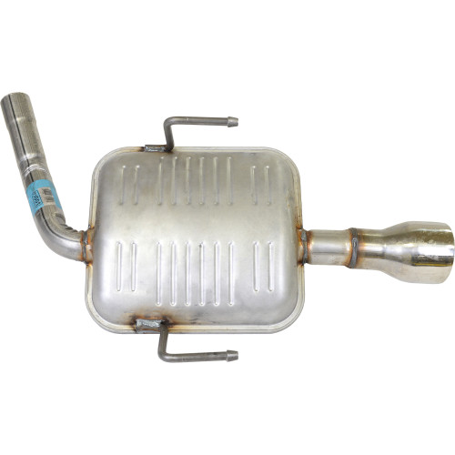 Direct Fit Exhaust Resonator and Pipe Assembly 2" Inlet (ID) 4" Outlet (OD) | WEX73001