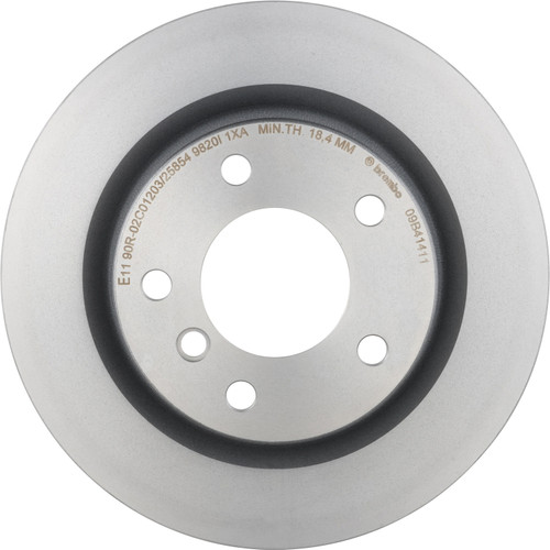 Premium Coated Vented Rear Disc Brake Rotor | BBB09.B414.11