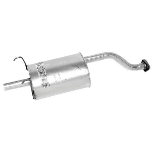 Quiet-Flow SS Direct Fit Exhaust Muffler Assembly 1.75" Inlet (OD) 1.75" Outlet (OD) | WEX53183