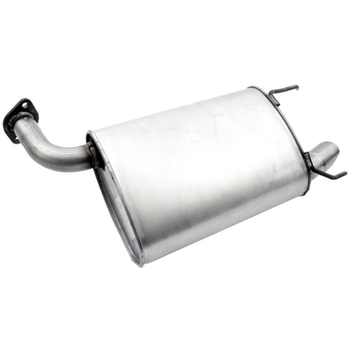 Quiet-Flow SS Direct Fit Exhaust Muffler Assembly 2" Inlet (OD) 2.25" Outlet (OD) | WEX53728