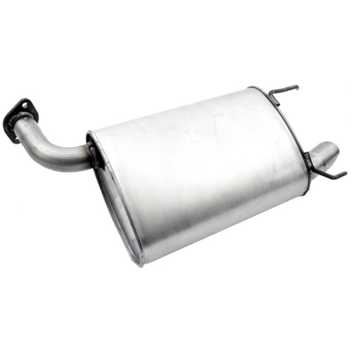 Quiet-Flow SS Direct Fit Exhaust Muffler Assembly 2" Inlet (OD) 2.25" Outlet (OD) | WEX53728