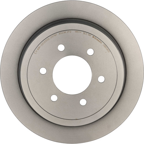 Premium Coated Vented Rear Disc Brake Rotor | BBB09.B595.11